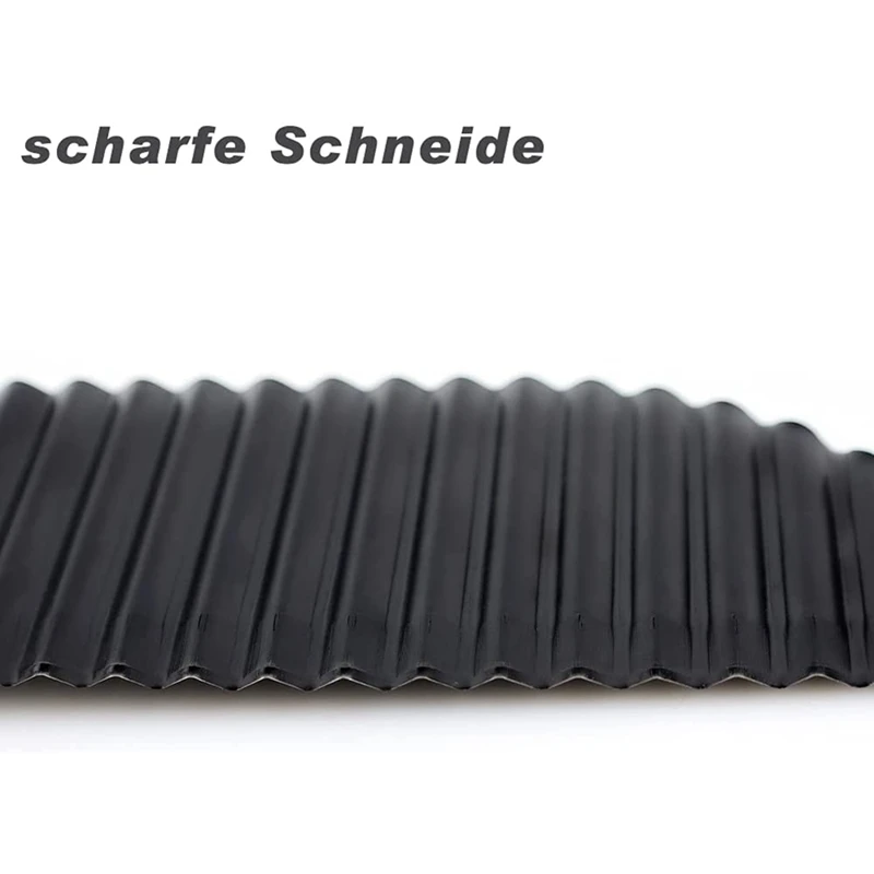 Волновой резак для картофеля стружки из нержавеющей стали мерцания