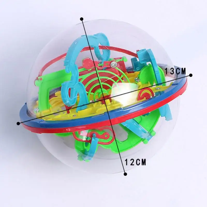 100 шаг 3D Интеллект Головоломка мяч MazeToys для детей лабиринт волшебный Perplexus