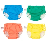 baby swim nappy diaper reusable washable pants shorts for 0 3 years infant toddler boy girls swimming lesson shower gift