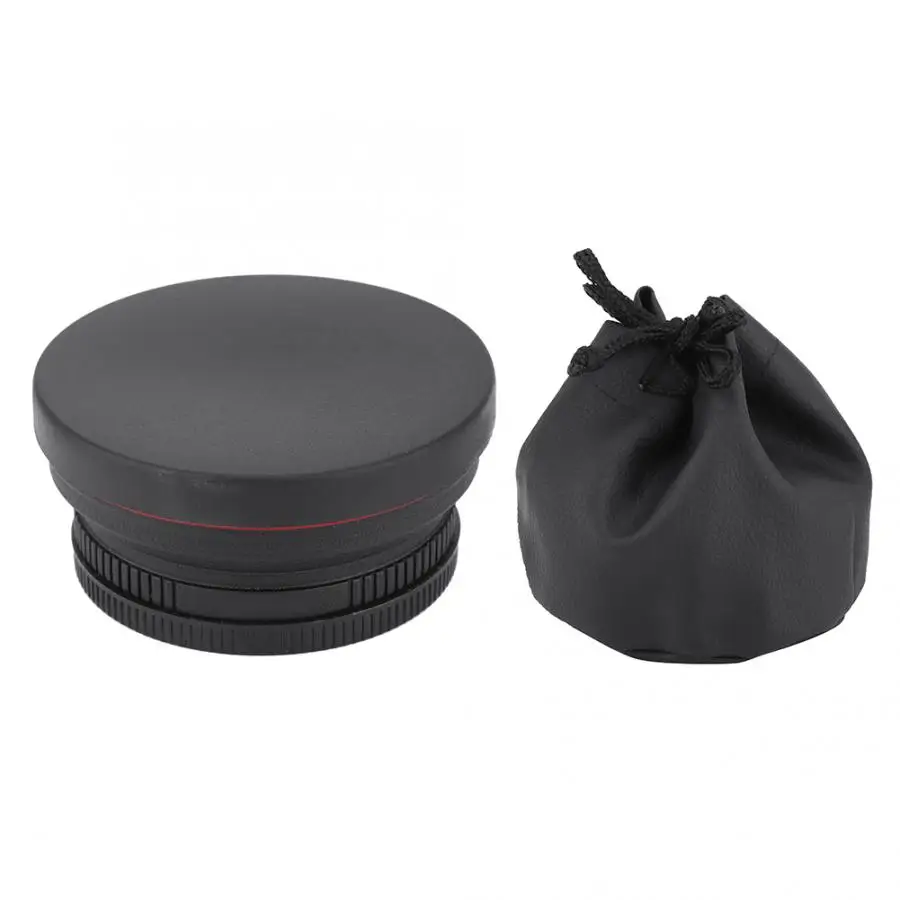 72 мм 0.45X Профессиональный широкоугольный объектив DSLR камера для фильтра 82