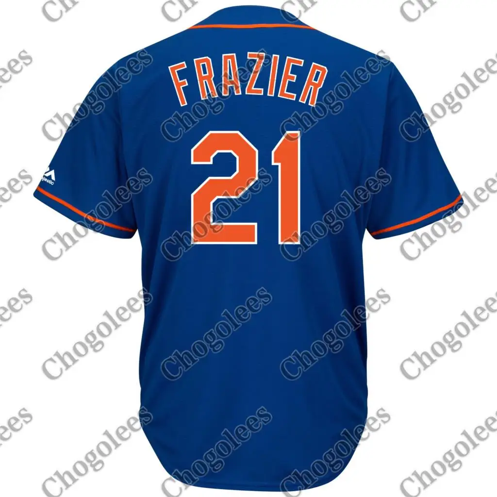 

Baseball Jersey Todd Frazier New York Majestic Cool Base Player Jersey - Royal