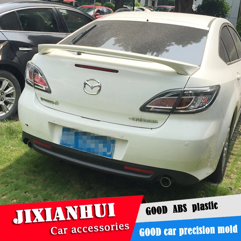 Спойлер для Mazda 6 2006 2013 Mazda6 Sedan RYDK спойлер из АБС пластика цветное заднее крыло