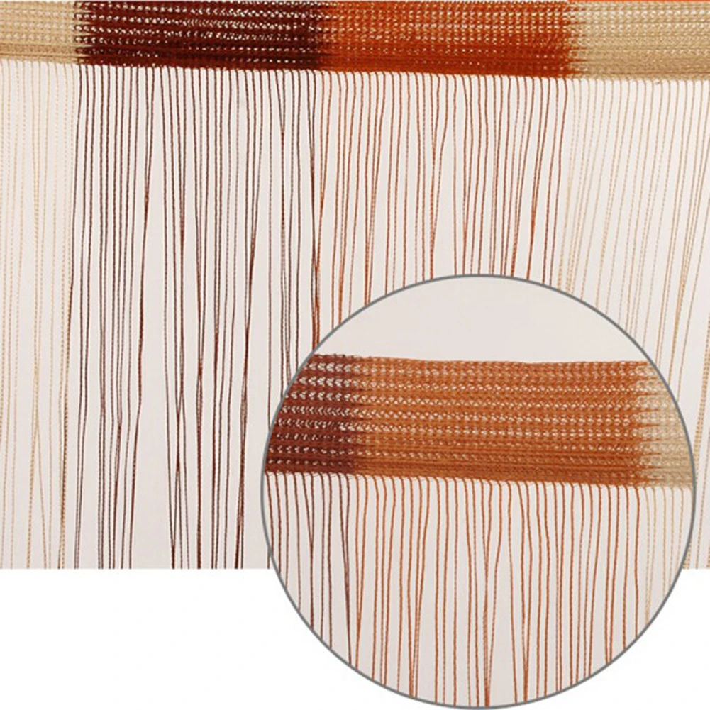 New Mixed Colors Line String Window Curtain Tassel Door Room Divider Scarf Valance | Дом и сад