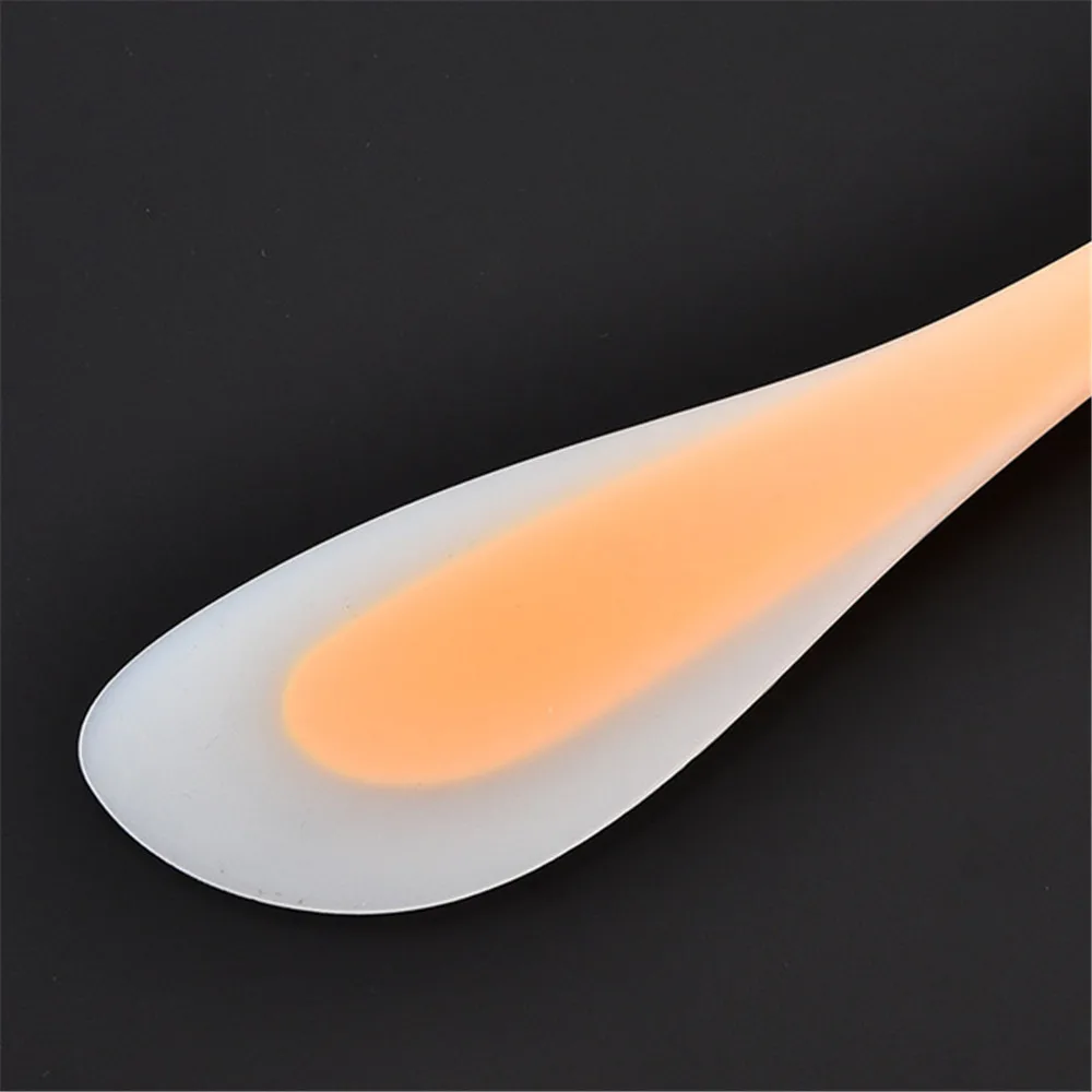 

One Piece Double Side Multi-Function Silicone Spoon And Spatula Silicon Jar Scraper