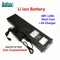 60v 12ah 15ah 20ah 30ah ebike battery pack 18650 li ion battery 1000w for electric bicycles motorcycle scooter with charger