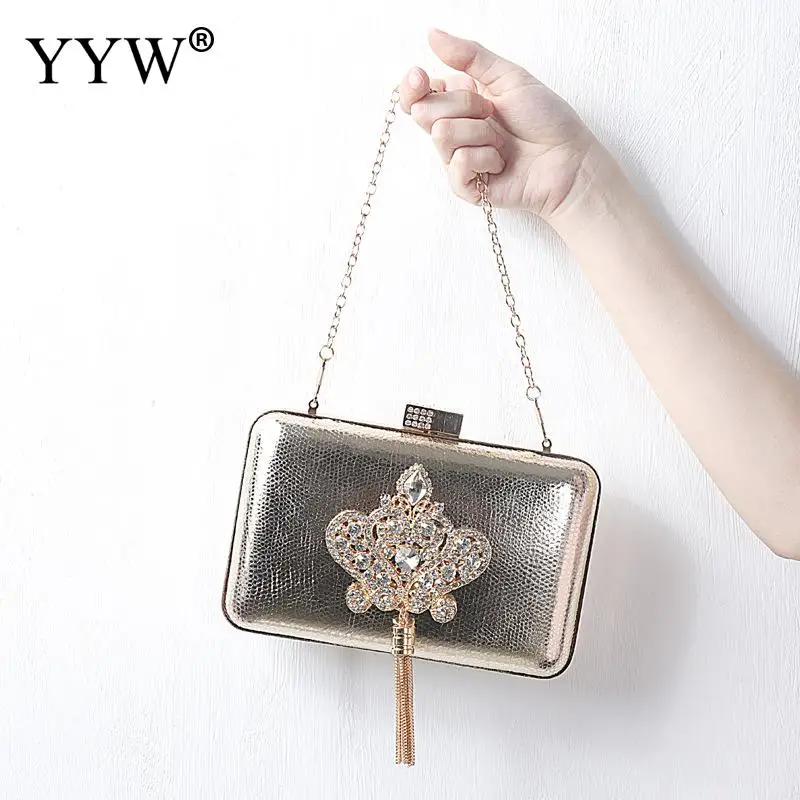 

Free shipping!!!Carbon Fiber PU & Velour Tassels Clutch Bag2014 Fashion with chain Others more colors for choice Sold By PC