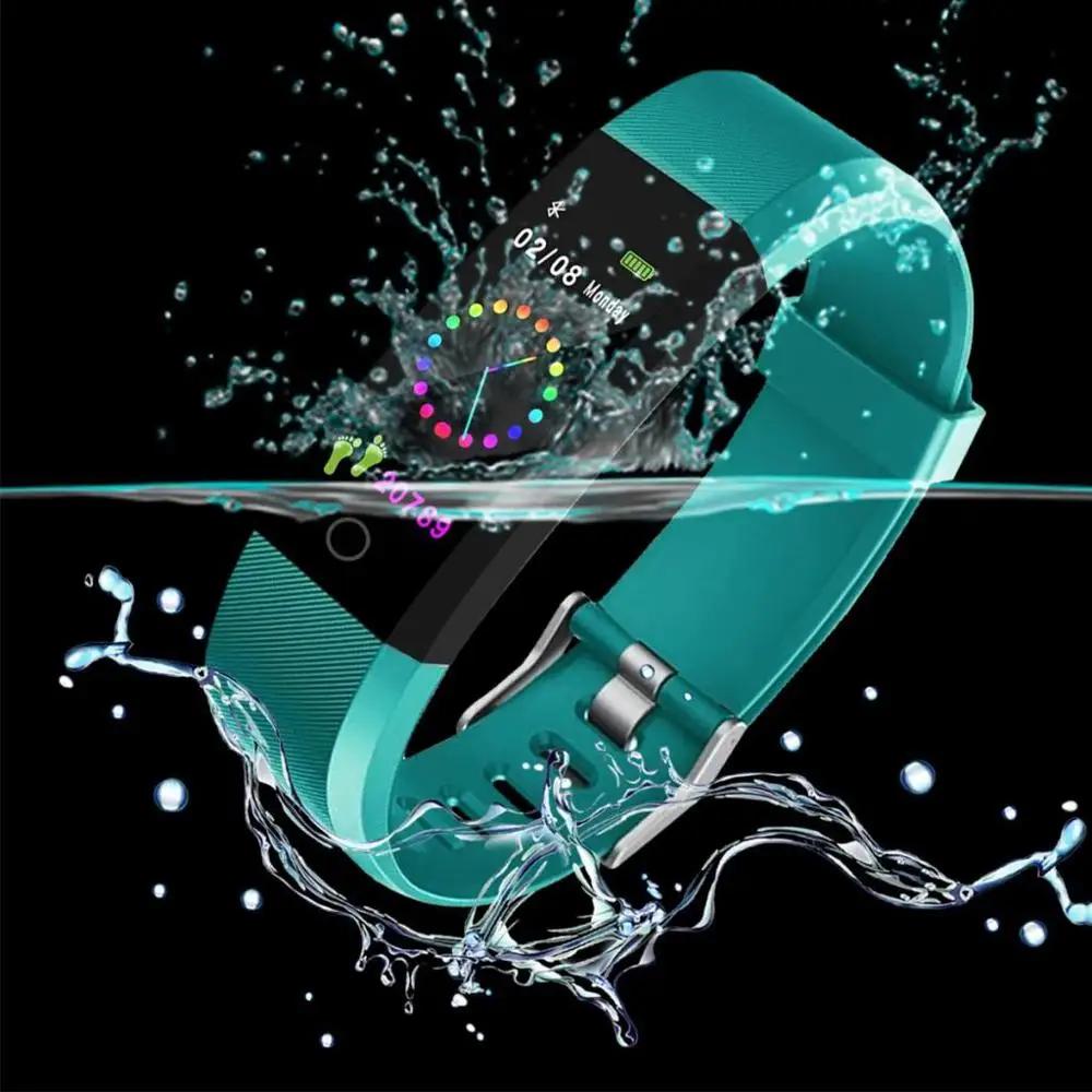 

Smart Watch Bracelet Heart Rate Blood Pressure Health Waterproof Smart Watch Bluetooth Watch Wristband Fitness Tracker