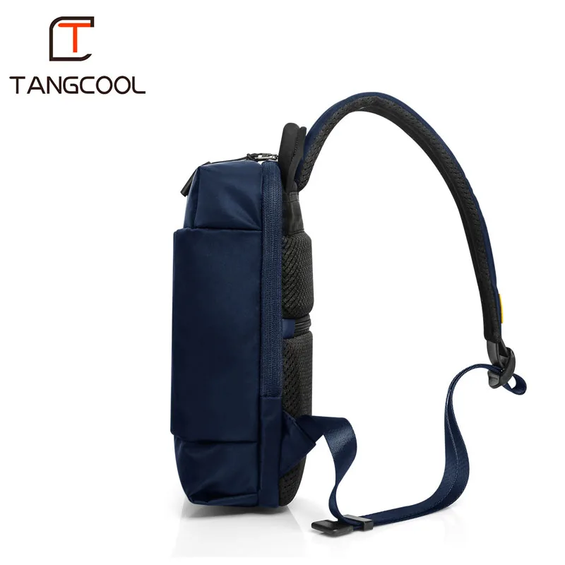 Мужская нагрудная сумка Tangcool водонепроницаемая нейлоновая через плечо в