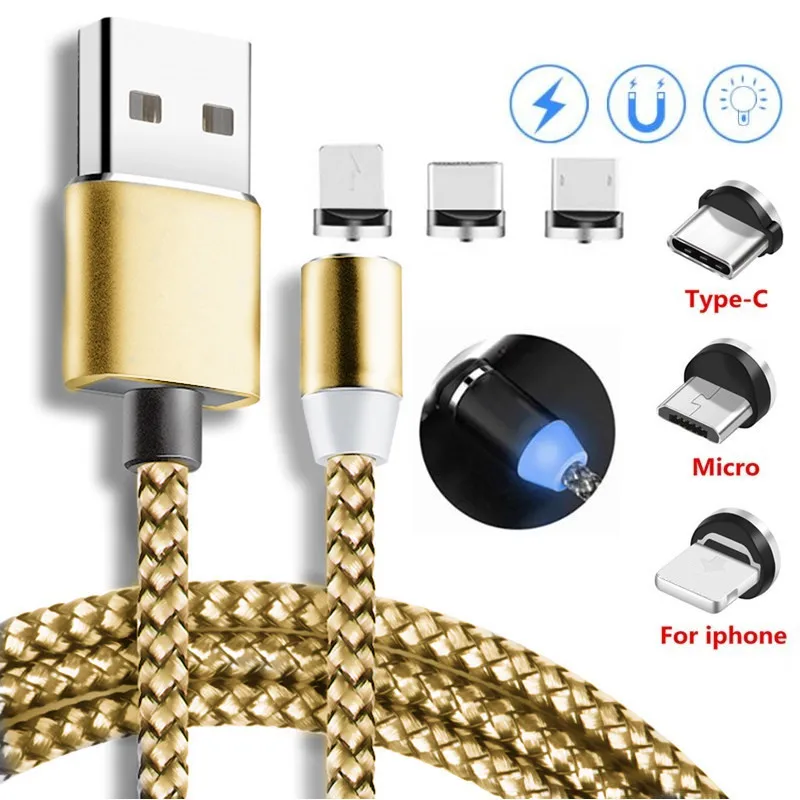 Usb-кабель для быстрой магнитной Зарядки для iPhone huawei Xiao mi Red mi K20 7A 6 6A 5 Plus 4A 4X Note 5A 4 5 7 Pro mi 9 SE A3 8 Lite CC9