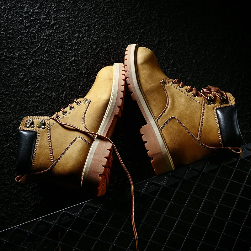 

Casual Leather Shoes Casual Leather Man Shoe Men Leisure Shoes Mens Hightop High Sneakers Fashion Top Men's Sport Sneaker