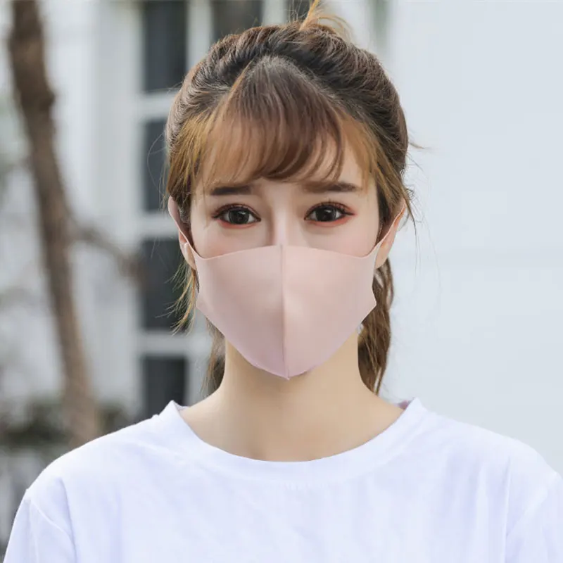 10 шт. хлопковая маска черная для рта Пылезащитная Pm2.5 анти туман Защита