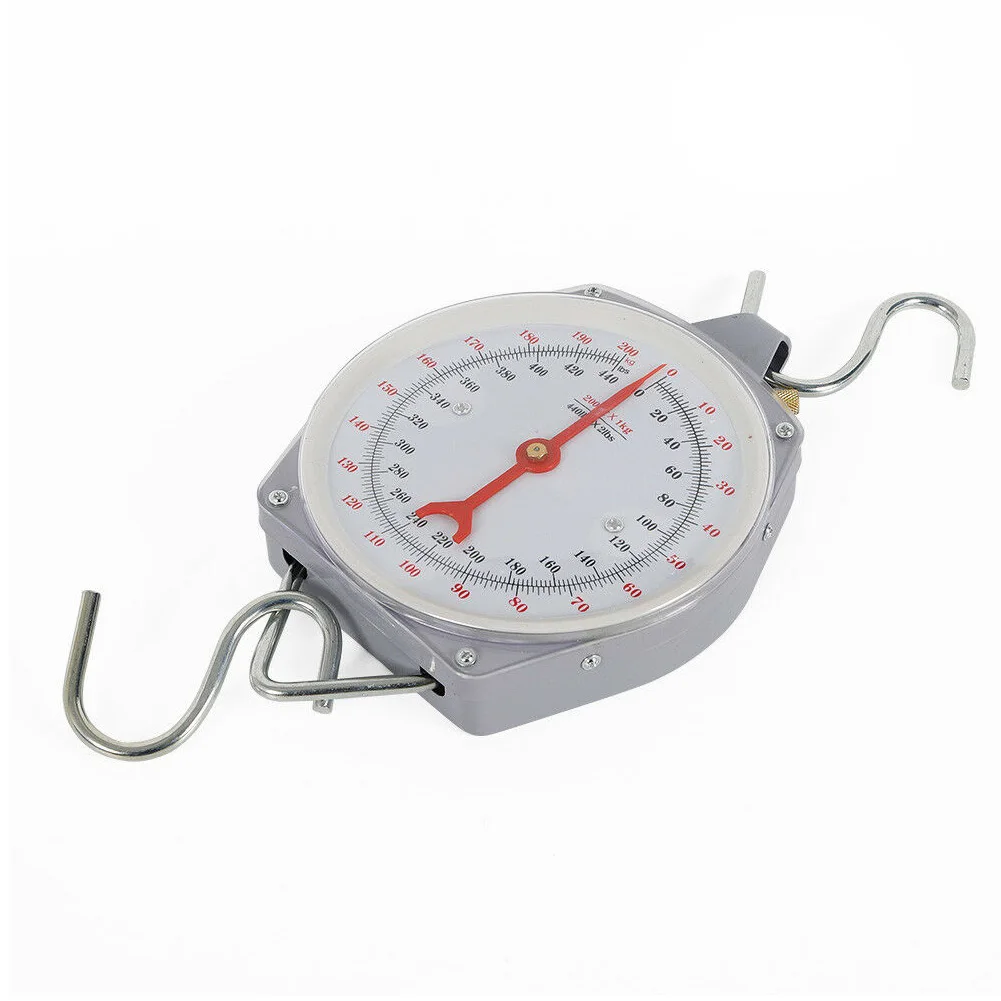 200 кг подвесной крючок Легко читаемые весы для взвешивания маленькие наружные