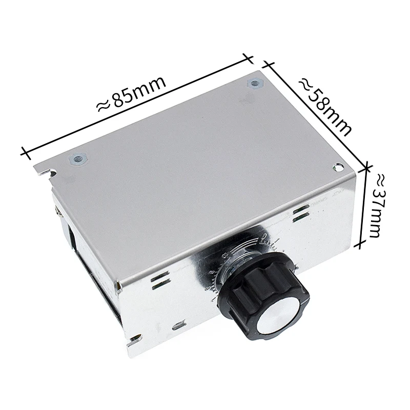 4000W SCR 4000 Вт 220 В AC SCR регулятор напряжения диммер регулятор скорости электродвигателя - Цвет: 4000W SCR