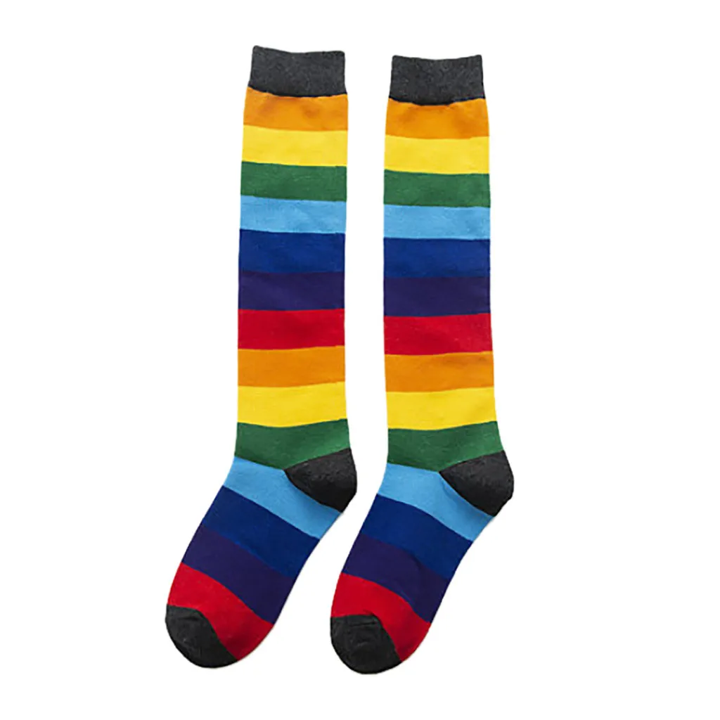 Гольфы женские 1 пара облегающие носки с бахромой выше колена для девочек