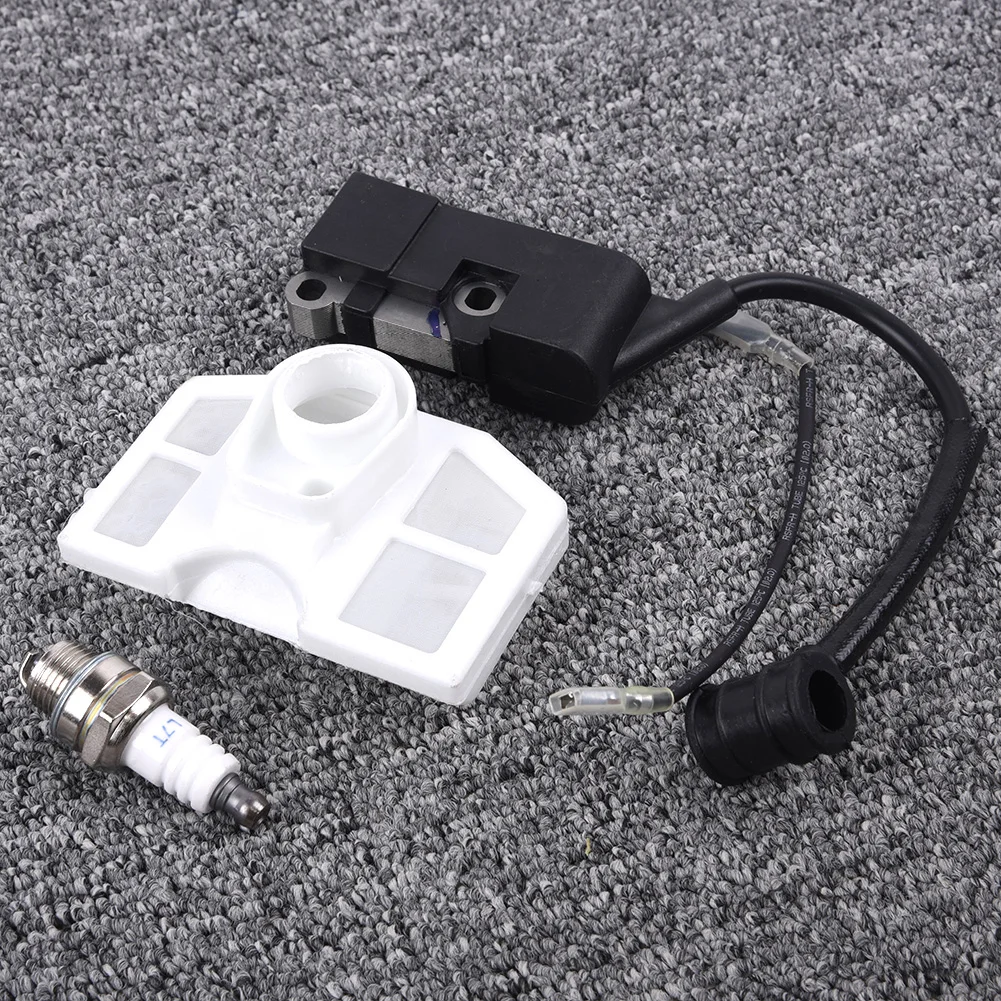 

Replacement Ignition Coil Air Filter Spark Plug Kit For 4500 5200 5800 45cc 52cc Chainsaw Parts Accessories