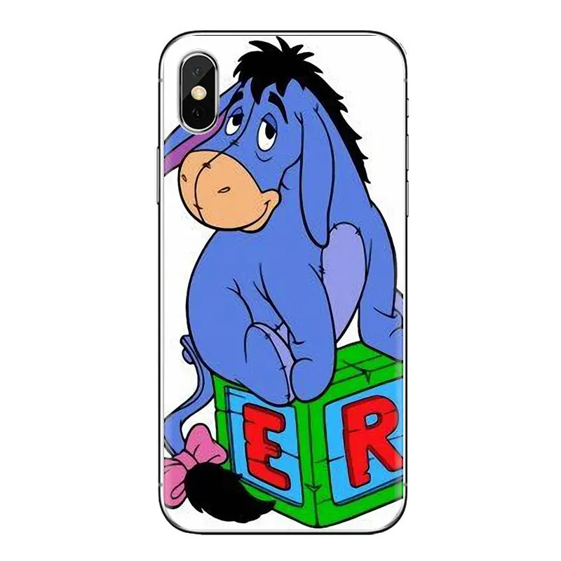 Прозрачный чехол из ТПУ с рисунком Ослика для iPod Touch Apple iPhone 11 Pro 4 4s 5 5S SE 5C 6 6S 7 8 X XR XS