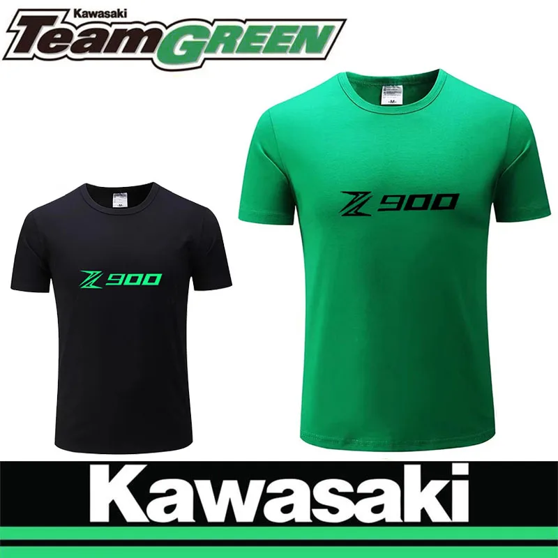 For KAWASAKI Z900 Z 900 2018 2019 2020 High quality T Shirt Men New T-shirt 100% Cotton Summer Short Sleeve Round Neck Tees Male