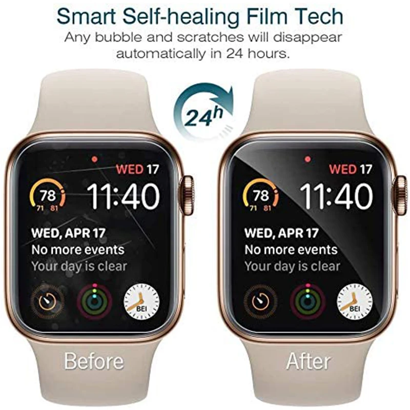 Защитная пленка для Apple Watch Series 6 5 4 3 2 1 SE 44 мм 40 42 38 | Наручные часы