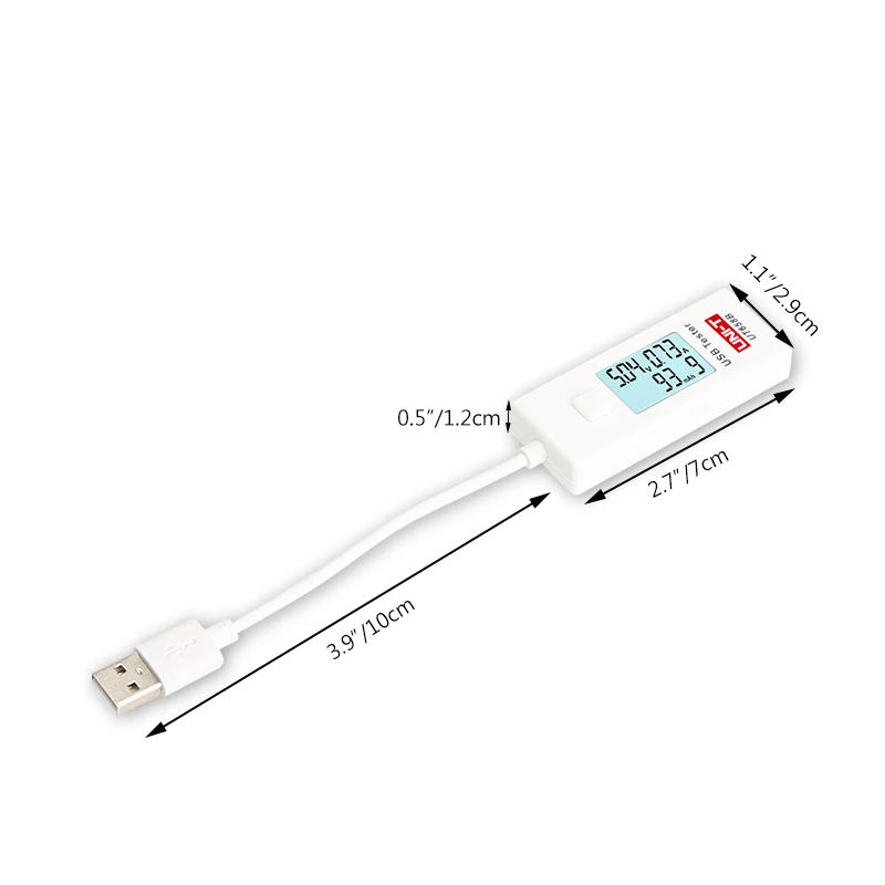 UT658B 9V USB тестер цифровой вольтметр Амперметр постоянного тока Доктор Текущий