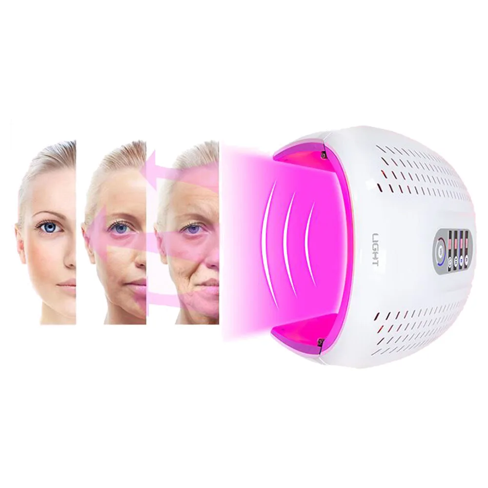 IDEAINFRARED TL80 LED 7colours Red Blue Green Light Therapy Mask Low Frequency Therapy Device Face Lifting Beauty Instrument