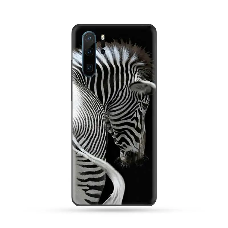 

Animal Zebra Giraffe Print Phone Cases For Huawei Mate 9 10 20 Pro lite 20x nova 3e P10 plus P20 Pro Honor10 lite
