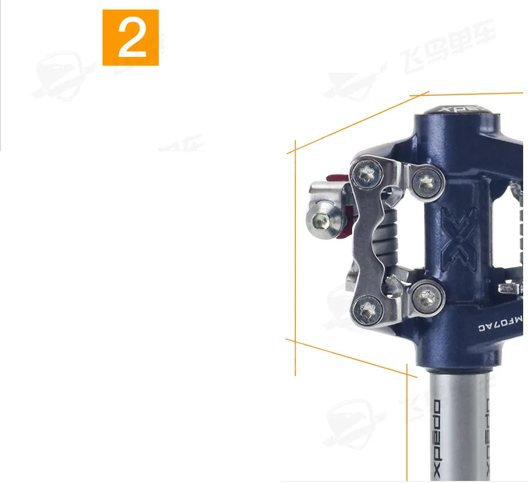 Wellgo Xpedo велосипедные контактные педали с шипами SPD XMF07AC Совместимость для shimano ultra XT/M780 замок протектора MTB горы