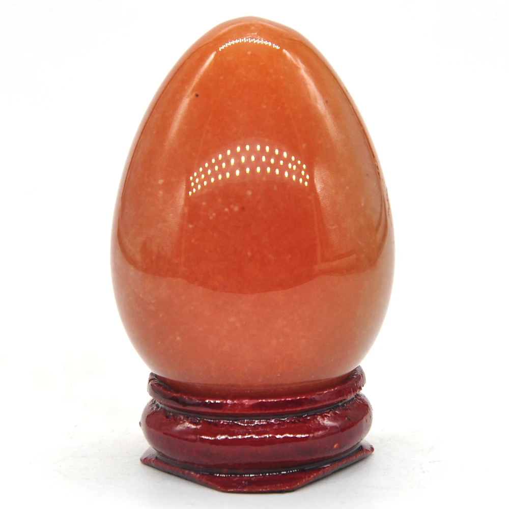 36x50 мм цвета: оранжевый авантюрин яйцевидной формы камень Исцеление натуральных