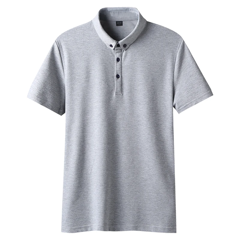 

Woodvoice New Polos Shirt Men 95% Cotton Summer Shirt Short-sleeve Poloshirts Male Fashion Deer Dots Print Camisa Tops Tees Men