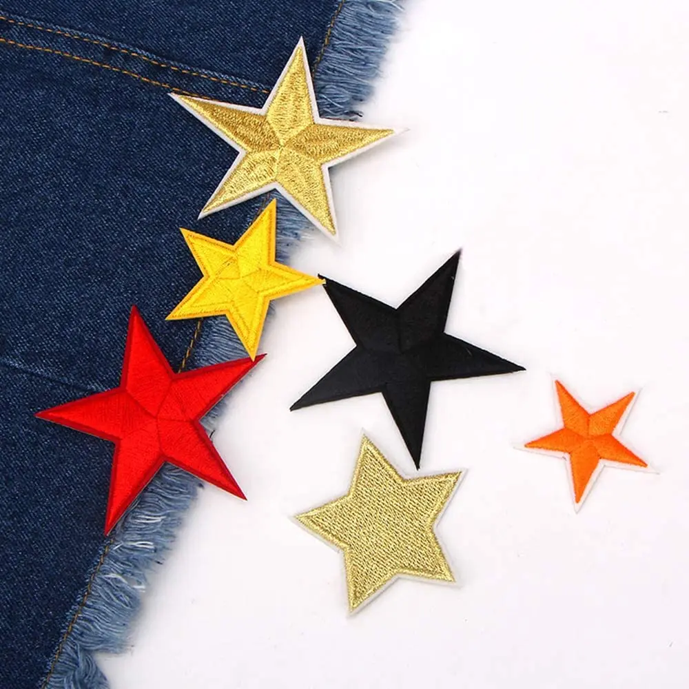 Пятиконечная звезда с вышивкой в виде пентаграммы аксессуары для шитья