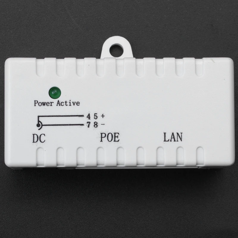 Poe сплиттер инжектор Rj45 Dc 5 мм x 2 1 вход пассивный фотоадаптер для Ip сетевой камеры