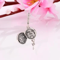 s925 sterling silver pendant key love key swing beads fit original charms necklace