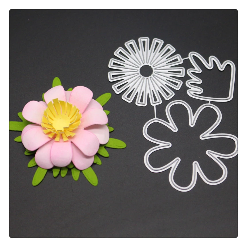 YINISE металлические режущие штампы для трафареты скрапбукинга тисненые высечки DIY