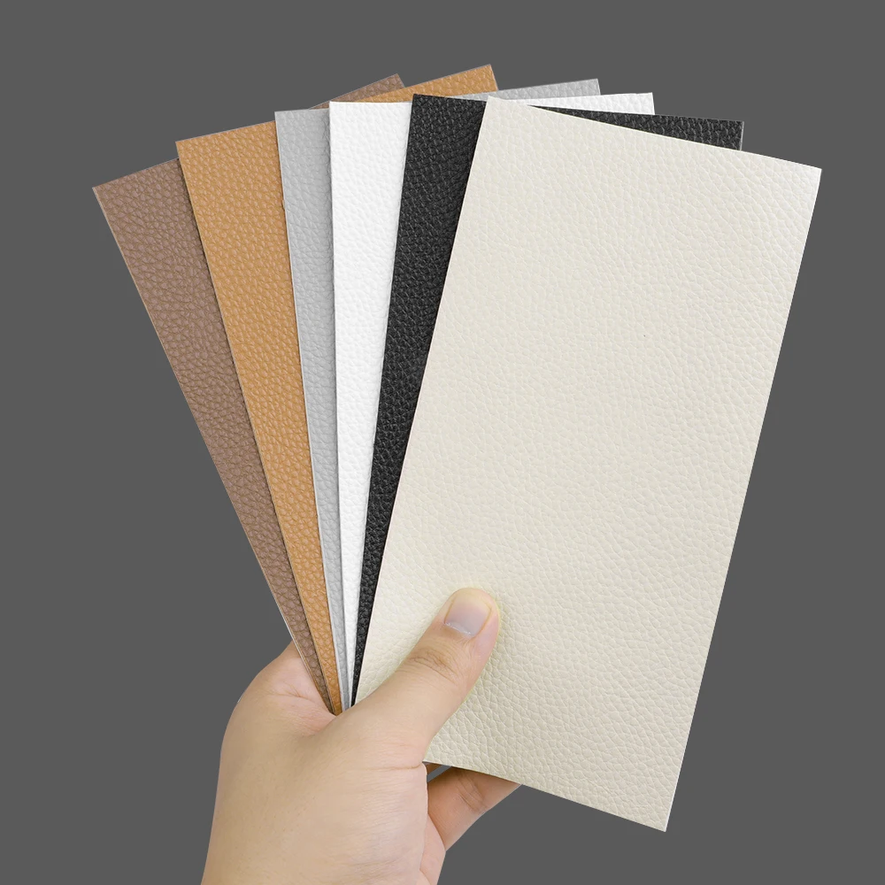 

10*20cm Self Adhesive Car Leather Repair Patch Stick-on No Ironing Car PU Fabric Sticker Sofa Clothing Leather Repair Patch Tool
