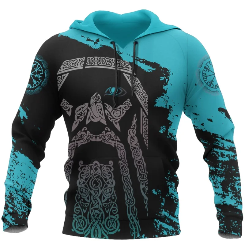 

Custom Viking Odin Tattoo 3D Printed Unisex Hoodies Harajuku Fashion Hooded Sweatshirt Autumn Winter Casual Zip Jacket-A55