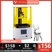 drukarka nova3d 3d printer elfin3 mono 5 5 lcd 3d printer kit 3d prints app control uv resin fast printing speed 120x68x150mm