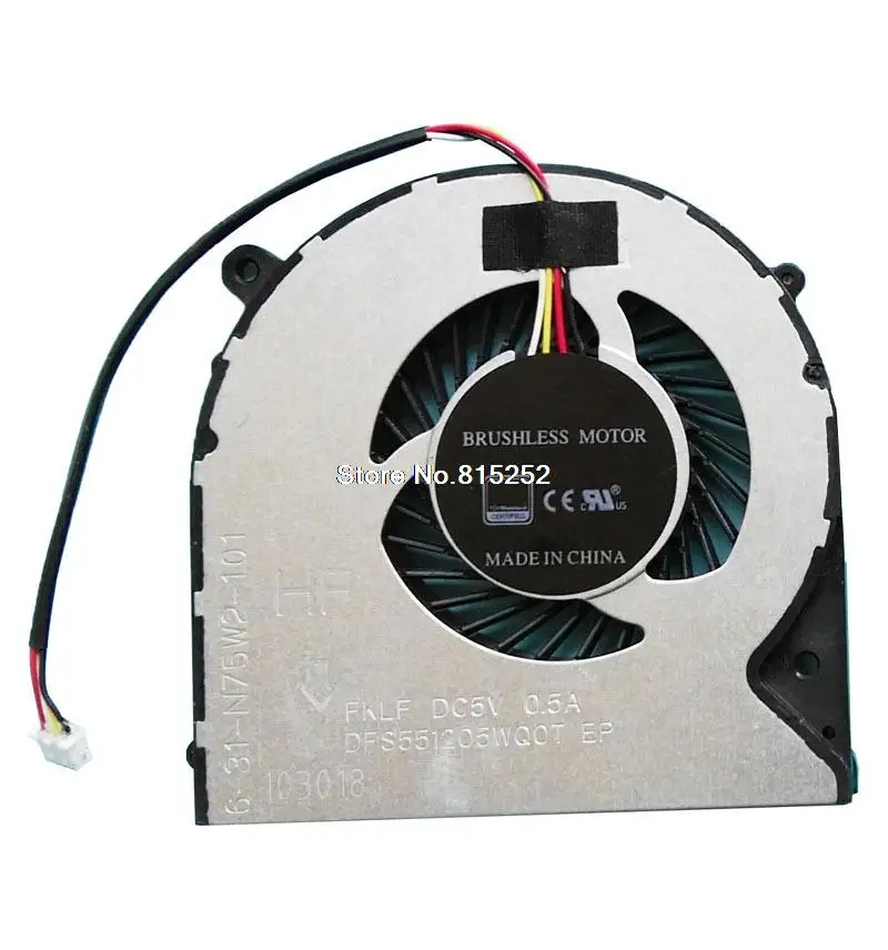 

Laptop CPU FAN For Exone go Business 1545 DC5V 0.5A