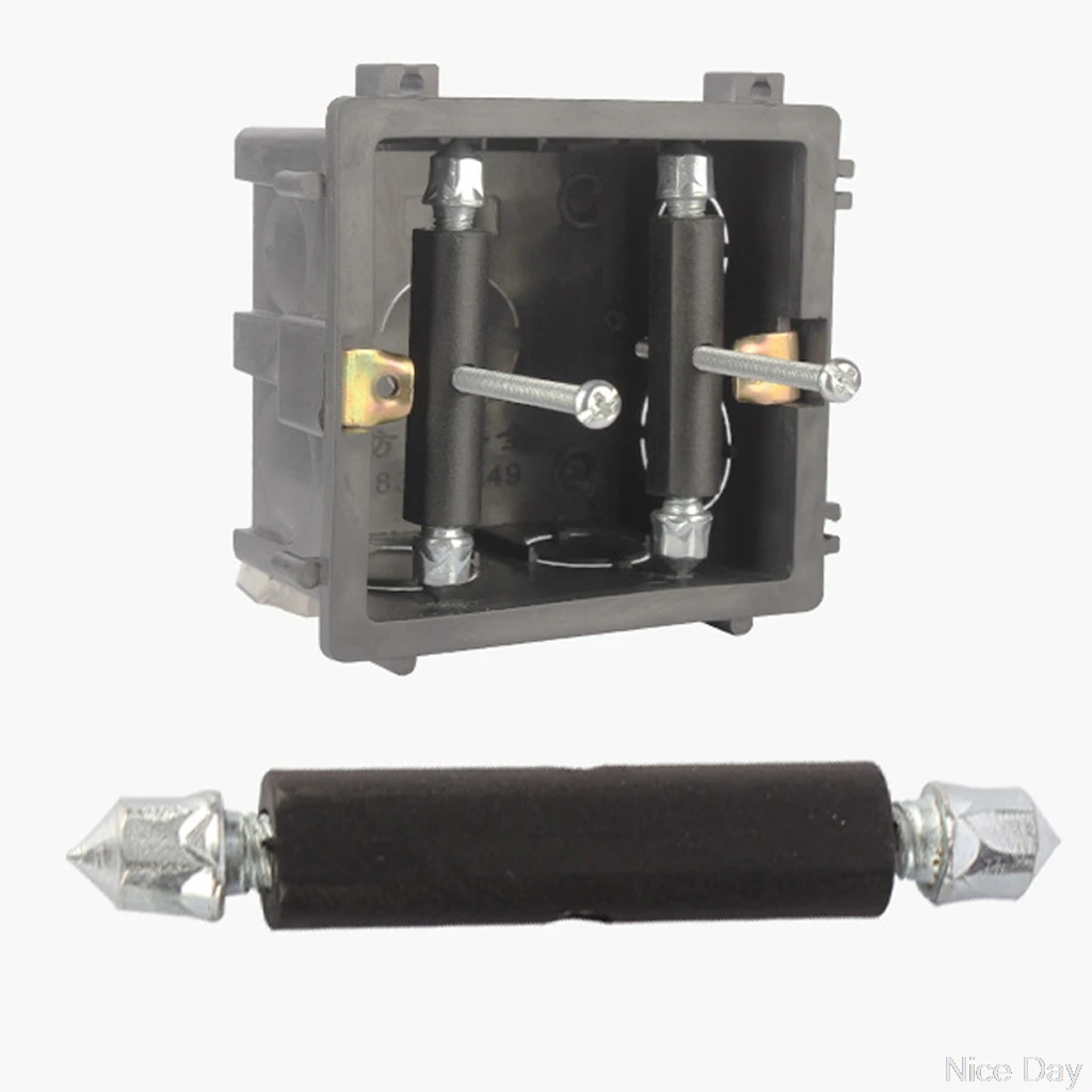 10 пар розеток переключателя кассета винт опорный стержень 86 мм настенное