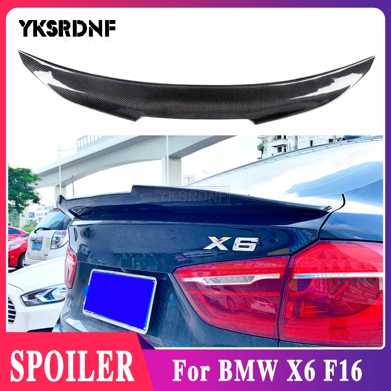 YKSRDNF новый автомобильный спойлер заднего крыла для BMW X6 F16 2015 2016 2017 2018 2019
