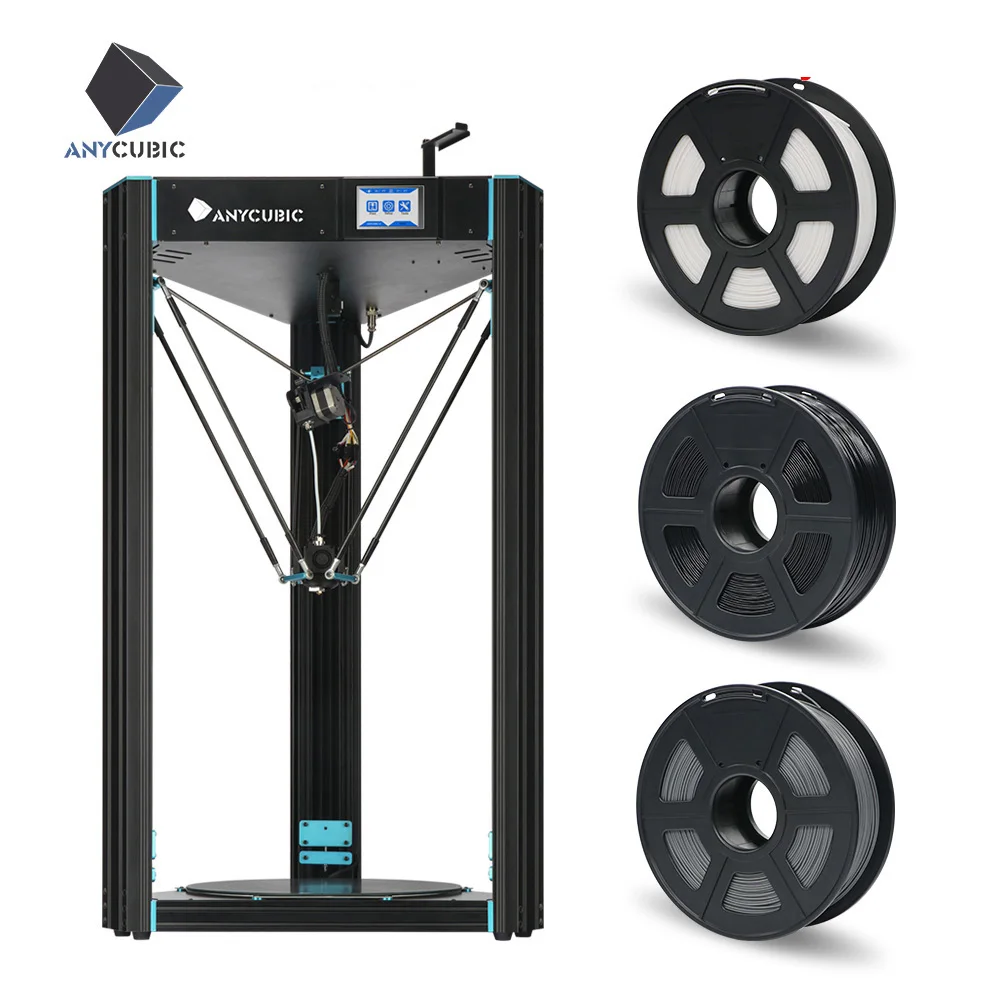 ANYCUBIC Predator 3d принтер размера плюс 370*370*455 мм предварительно собранный ultracase Pro 3d Принтер Комплект impresora 3d impressora 3D