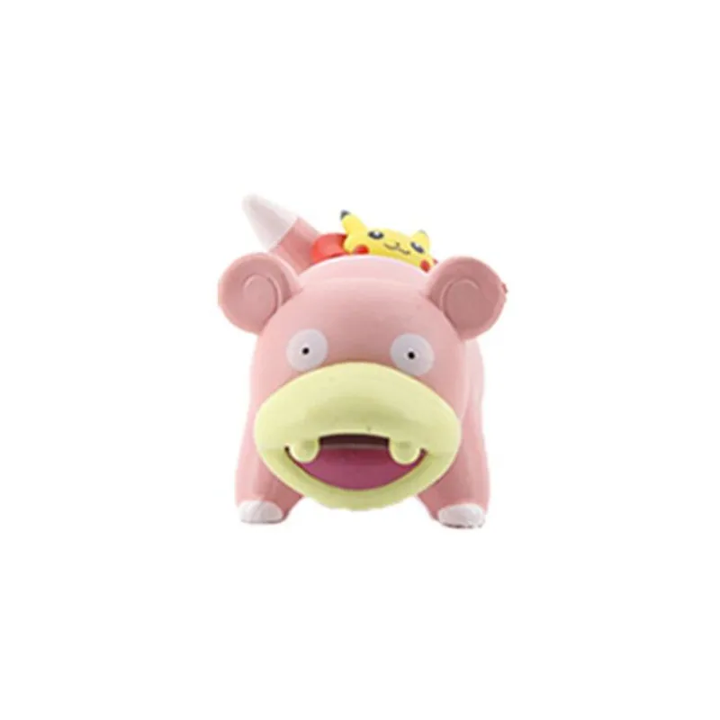 6 шт Покемон Пикачу аниме Рисунок Psyduck Иви Slowbro фигурки TAKARA TOMY фигурка Pocket Monster Figma
