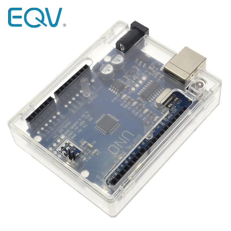 Прозрачный чехол для Arduino UNO R3 MEGA328P(не включает UNO R3
