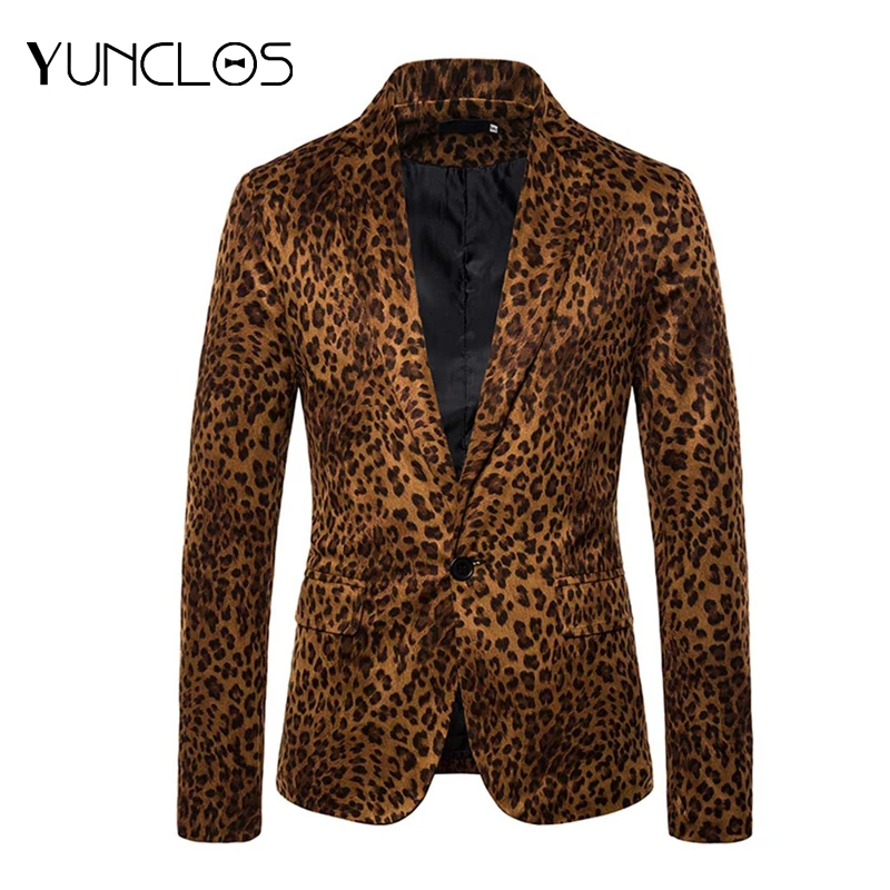 Модный облегающий блейзер в европейском стиле с леопардовым и змеиным принтом