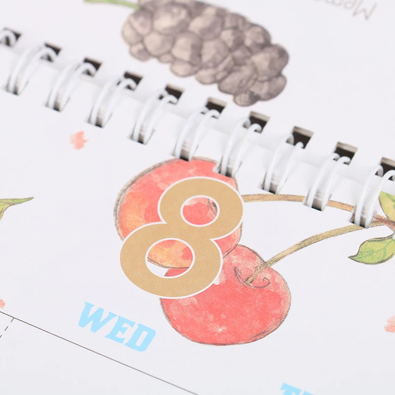 2020 Арбуз Лимон свежие фрукты серии календарь DIY Настольный ежедневный