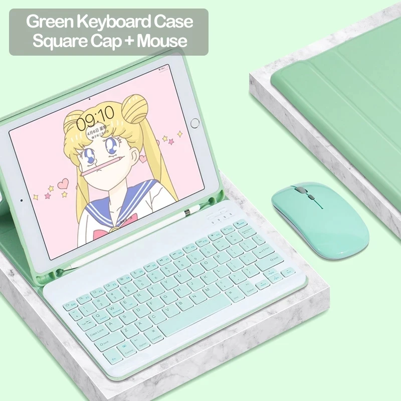 

Magnetic Keyboard Case for iPad 2020 Case Bluetooth Keyboard Mouse Tablet Cover for iPad Air 1 2 3 4 Pro 11 12.9 10.5 10.2 9.7''