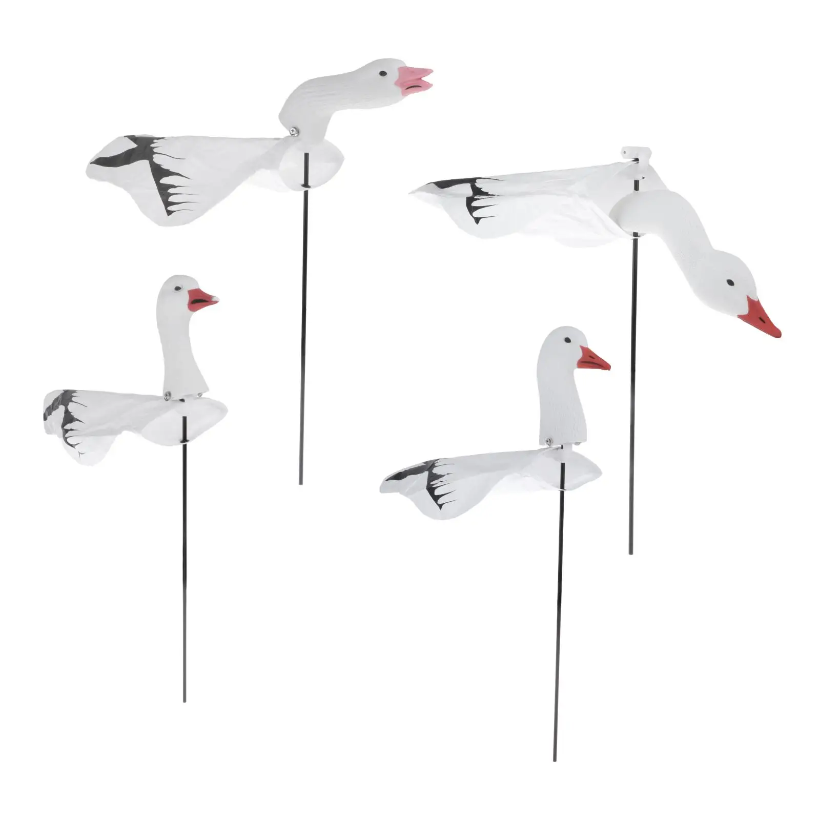

Outdoor Hunting Decoy Paper Windsock EVA Plastic Snow Goose Wind Sock, Easy Use