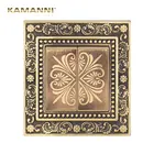 Kamanni выключатель света,роскошный кнопочный переключатель 123 банды 12 Way из чистой меди панель настенный светильник переключатель 10А стандарт США винтажный светильник переключатель