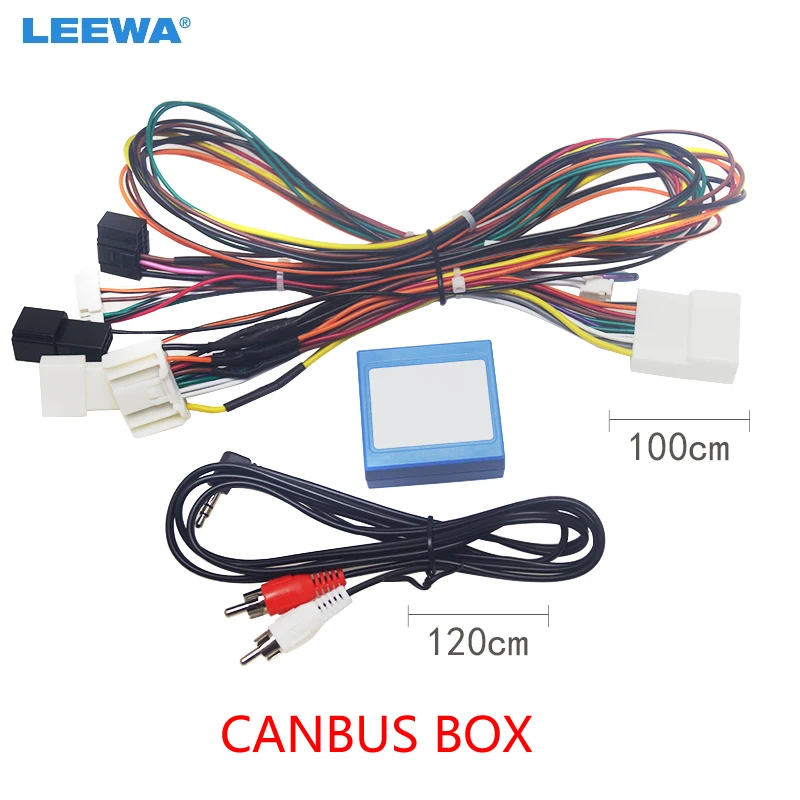 Автомагнитола LEEWA с 16 контактным разъемом Android коробкой Canbus для Nissan Teana DVD плеера