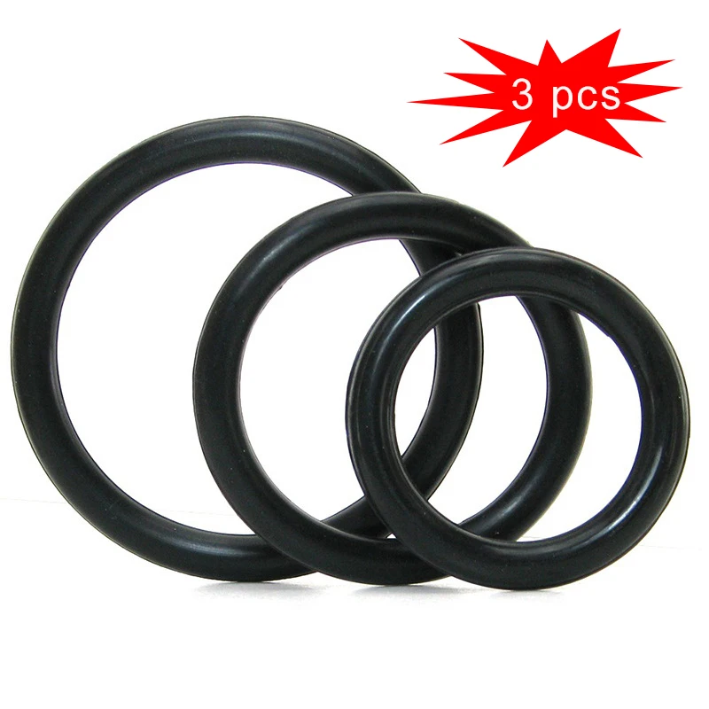 3 шт. кольцо для пениса увеличения эрекции секс игрушки мужчин Задержка эякуляции