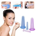 Вакуумный массаж тела чашки Sliicone при помощи присосок анти Celluliute Массажер для вакуумной упаковки могут столкнуться с присоски для баночной терапии чашка для терапии набор