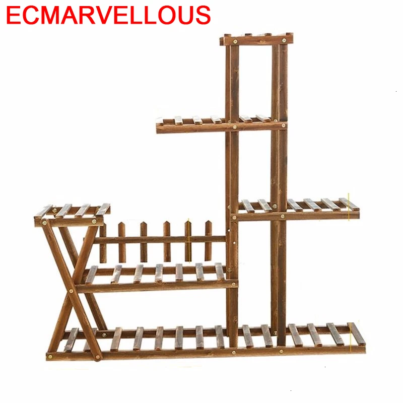 Деревянный горшок Para Plantas Estanteria Jardin Suporte Flores Huerto Urbano Madera Dekoration открытый балкон